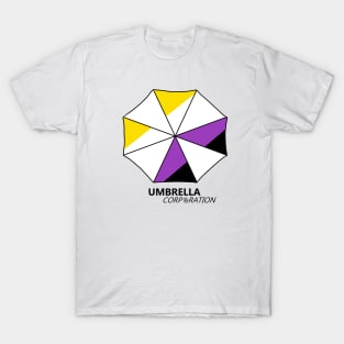 Non-Binary Pride Umbrella Corp T-Shirt